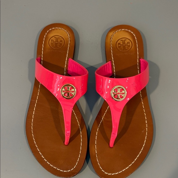 Tory Burch Vibrant Pink Women's Sandals Size 6 - Picture 2 of 8